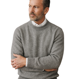Men's 100% Cashmere Tailored-Fit Knit Sweater