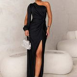 Women’s One-Shoulder Cocktail Dress