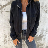 Women’s Corduroy Hooded Jacket