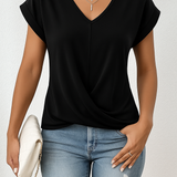 Ladies’ Wrap Front Top