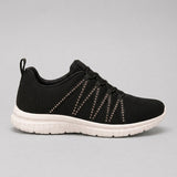 Women's Cushioned Sparkle Knit Slip-On Trainers