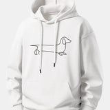 Dachshund Printed Hoodie