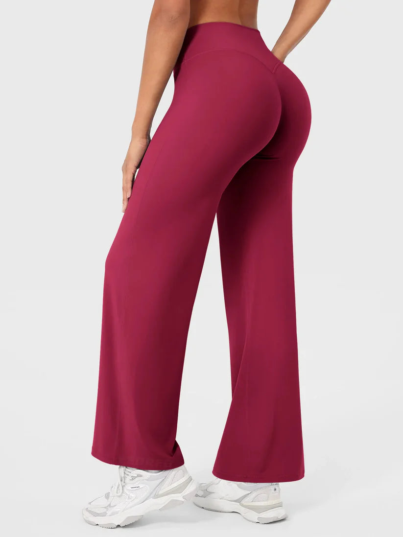 High-Waisted Straight Leggings