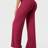 High-Waisted Straight Leggings