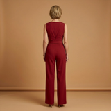 Women's One Shoulder Wide Leg Jumpsuit