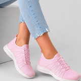 Women's Cushioned Sparkle Knit Slip-On Trainers