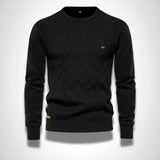Men's Classic Knit Crew Neck Slim Fit Sweater