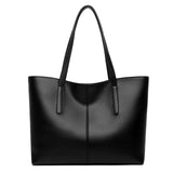 Large Structured Tote Shoulder Bag