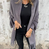 Women's Solid Colour Zip-Front Everyday Jacket
