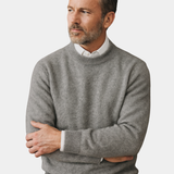 Men's 100% Cashmere Tailored-Fit Knit Sweater