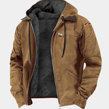 Men's Structured Autumn Jacket with Deep Pockets