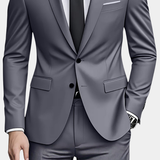Men's Two-Piece Slim Fit Tailored Suit