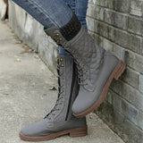Women's Grey Winter Boots