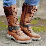 Women's White Winter Boots