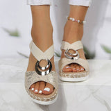Platform Slingback Sandals
