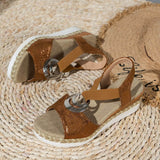 Platform Slingback Sandals