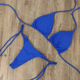 Triangle String Bikini Set