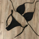 Triangle String Bikini Set