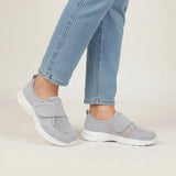 Unisex Adjustable Wide-Fit Cushioned Mesh Shoes