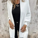 Women's Solid Colour Zip-Front Everyday Jacket