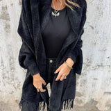 Women's Solid Colour Zip-Front Everyday Jacket