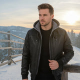 Men's Genuine Leather Jacket, Timeless Cut