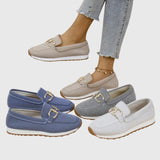 Women's Sport-Inspired Mesh Loafers, Non-Slip Sole