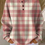 Colour Block Waffle Knit Crew Neck Sweater
