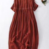 Lace Trim Maxi Dress