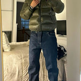 Sherpa-Lined Quilted Hooded Winter Jacket for Men