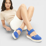 Adjustable Espadrille Platform Sandals