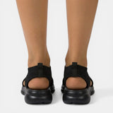 Breathable Mesh Platform Sandals