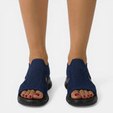 Breathable Mesh Platform Sandals