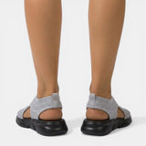 Breathable Mesh Platform Sandals