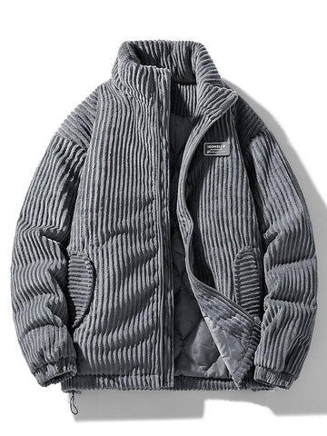 Ladies’ Cord Puffer Jacket