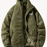 Ladies’ Cord Puffer Jacket
