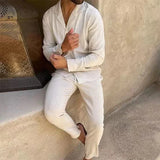 Men's Vintage Cotton Two-Piece Co-Ord Set