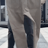 Men's Cargo Trousers with Elastic Waistband