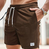 Soft Corduroy Shorts for Men, Breathable Comfort