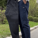 Men's Cargo Trousers with Elastic Waistband