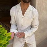 Men's Vintage Cotton Two-Piece Co-Ord Set