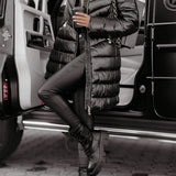 Women's Cotton Hooded Winter Jacket