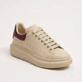 Women's Suede-Look Chunky Platform Lace-Up Sneakers