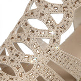 Women's Open-Toe Wedge Sandals with Cut-Outs