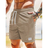 Drawstring Casual Shorts