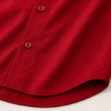 Men's Tailored Long Sleeve Shirt with Chest Pocket