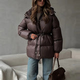 Ladies’ Flannel Winter Jacket