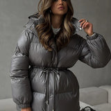 Ladies’ Flannel Winter Jacket