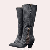 Women's Tailored Black Boots