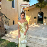 Women's Off Shoulder Maxi Dress